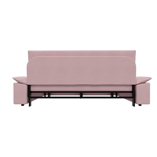 Oversized 3-in-1 Queen Size Velvet Sleeper Sofa Bed Lounge