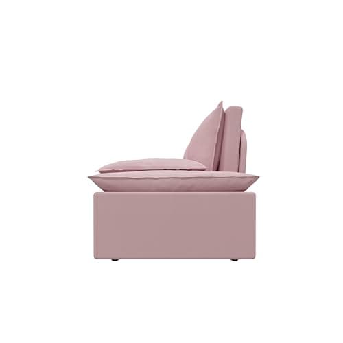 Oversized 3-in-1 Queen Size Velvet Sleeper Sofa Bed Lounge