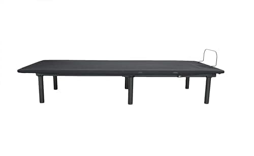 Motorized Adjustable Bed Base, Antique Black, Easy Assembly