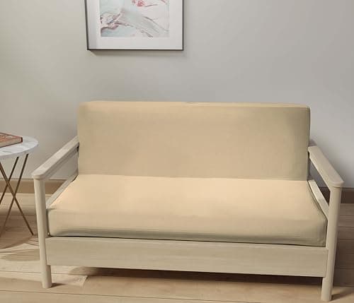 LANE LINEN Full Size Dark Grey 100% Cotton Futon Slipcover