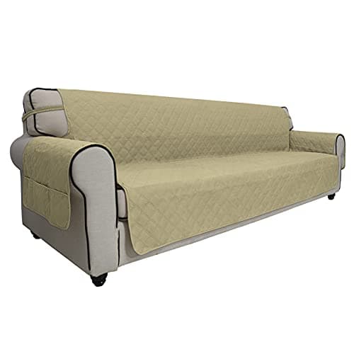 Wine Futon Sofa Slipcover Waterproof No-Stitching Pets Kids Dog Cat Protector