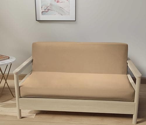 LANE LINEN Full Size Dark Grey 100% Cotton Futon Slipcover