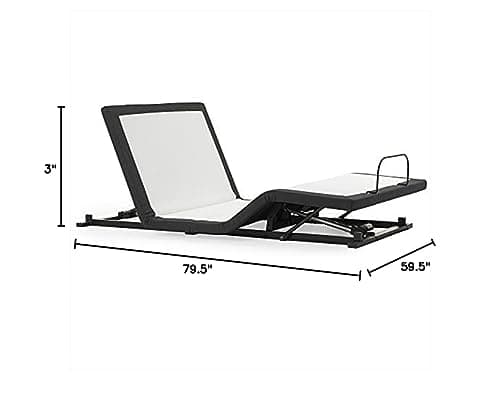 Adjustable Bed Frame with Massage and Storage for Queen Size Beds