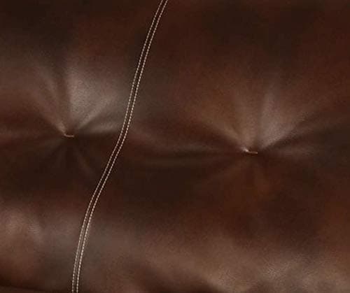 Futon Cover Only, Bonded Leather, Cappuccino, Fits 6-8 Inch Mattresses