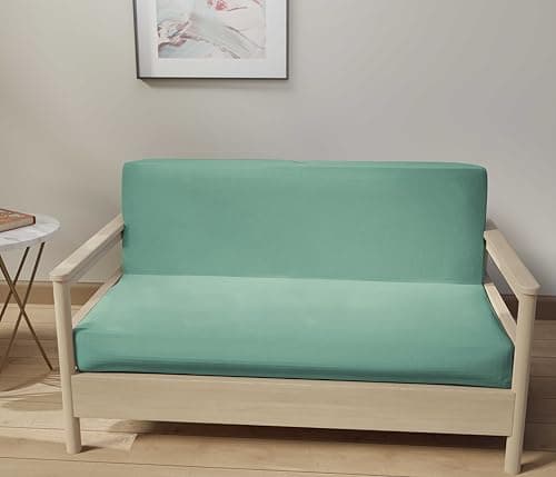 LANE LINEN Full Size Dark Grey 100% Cotton Futon Slipcover
