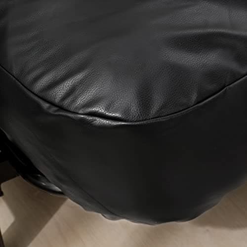 OctoRose 3 Full Size Waterproof Faux Leather Black Pet Friendly Futon Mattress Cover