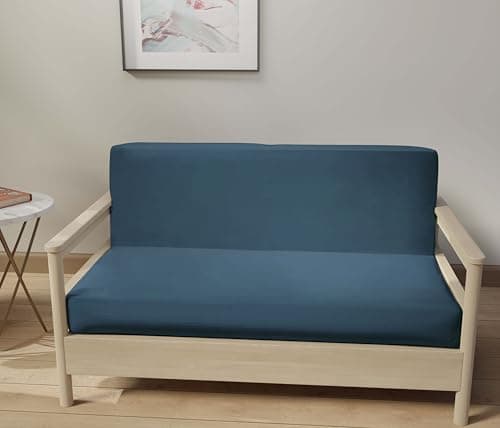 LANE LINEN Full Size Dark Grey 100% Cotton Futon Slipcover