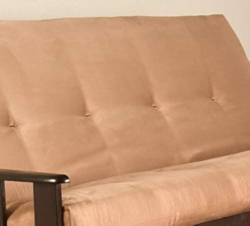 Navy Queen Size Futon Cover - Suede Microfiber Quality Fit 6-8 Inch Futons