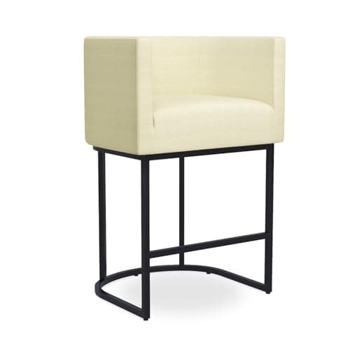 1. Modern 26 Counter Height Bar Stool with Backrest and Soft Cushion