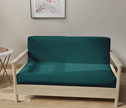 LANE LINEN Full Size Dark Grey 100% Cotton Futon Slipcover