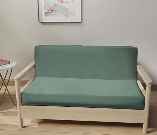LANE LINEN Full Size Dark Grey 100% Cotton Futon Slipcover