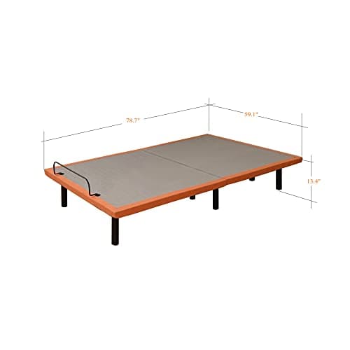 Easy to Install Adjustable Queen Bed Frame with Massage, Zero Gravity, Under Bed Lights, Wireless Remote, and Smart Features