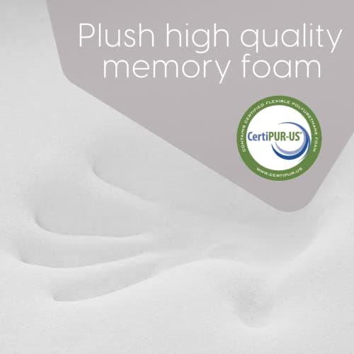 Milliard Premium Tri-Fold Memory Foam Mattress, Waterproof Cover, Full Size + Bonus Eye Mask