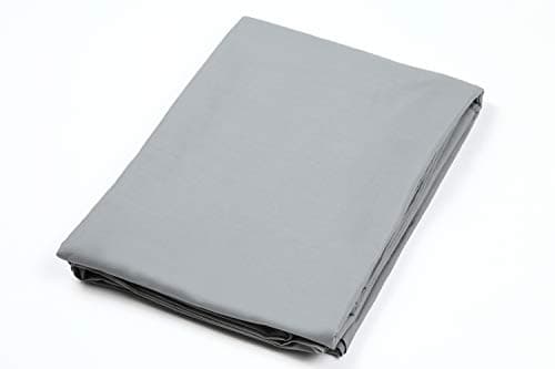 MIINA 100% Cotton Futon Cover, Twin, Gray
