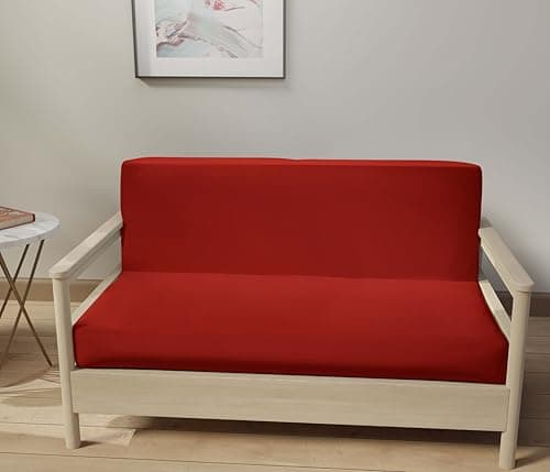 LANE LINEN Full Size Dark Grey 100% Cotton Futon Slipcover
