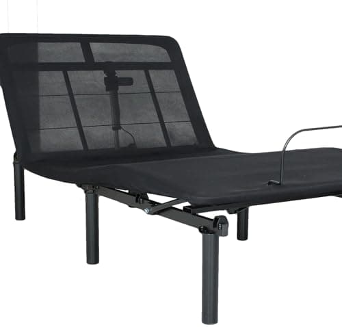 MOOSH Electric Foldable Bed, Antique Black, Steel, Quick Assembly