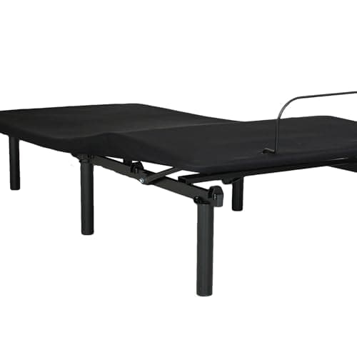 MOOSH Electric Foldable Bed, Antique Black, Steel, Quick Assembly