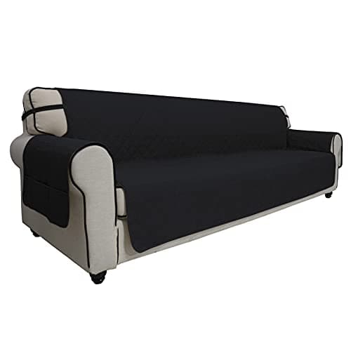 Wine Futon Sofa Slipcover Waterproof No-Stitching Pets Kids Dog Cat Protector