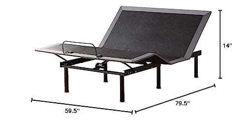 Adjustable Bed Frame with Wireless Remote Control - Queen Size