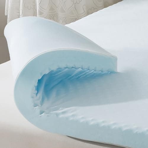 2 Inch Memory Foam Mattress Topper for Queen Size Bed, Breathable Cover for Back Pain Relief - CertiPUR-US Certified