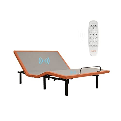 Easy to Install Adjustable Queen Bed Frame with Massage, Zero Gravity, Under Bed Lights, Wireless Remote, and Smart Features