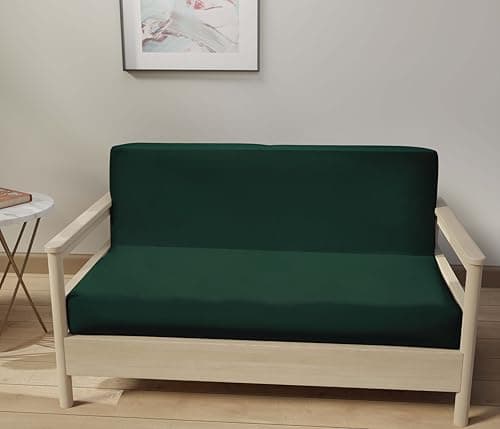 LANE LINEN Full Size Dark Grey 100% Cotton Futon Slipcover