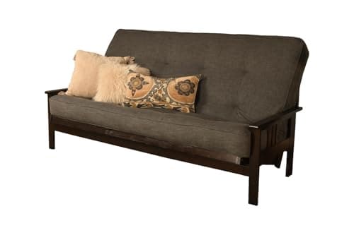 Kodiak Styles Queen Size Suede Gray Futon Mattress Cover