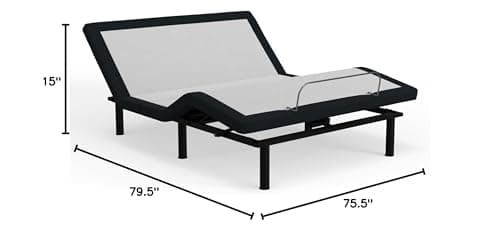 Adjustable Bed Base for Blissful Nights with Wireless Remote Control