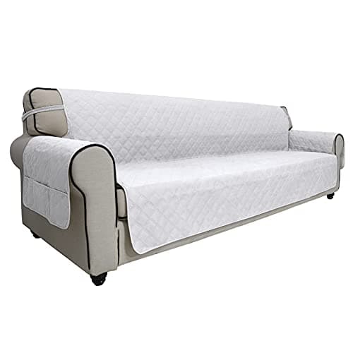 Wine Futon Sofa Slipcover Waterproof No-Stitching Pets Kids Dog Cat Protector