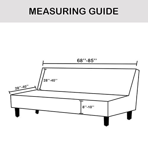 Waterproof Full Size Armless Futon Mattress Cover