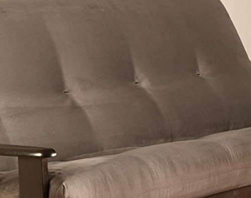 Navy Queen Size Futon Cover - Suede Microfiber Quality Fit 6-8 Inch Futons