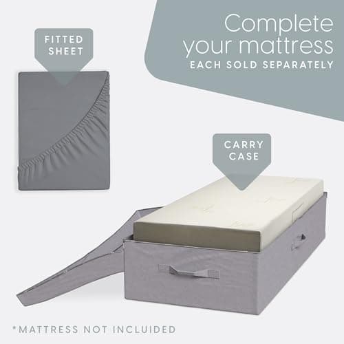 Milliard Carry Case for Tri-Fold Mattress Full Size (75" x 52"x 4")