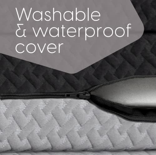 Milliard Premium Tri-Fold Memory Foam Mattress, Waterproof Cover, Full Size + Bonus Eye Mask