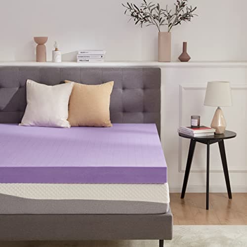 CertiPUR-US Certified SinWeek Twin Size Gel Memory Foam Mattress Topper
