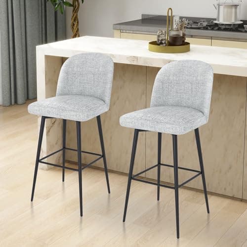 3-Piece Set of Counter Height Swivel Bar Stools