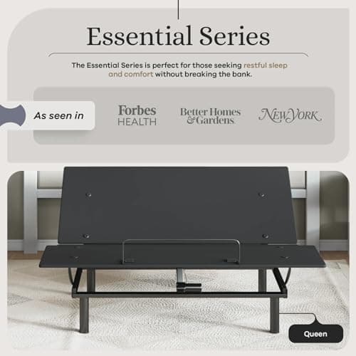 Sven & Son Essential Queen Bed Base - Easy Assembly, Zero Gravity, Wireless Remote