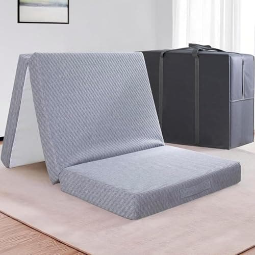 CertiPUR-US Approved 4inch Gel Memory Foam Mattress for Sleeping Indoors or Camping