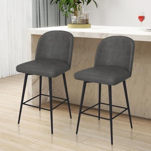 3-Piece Set of Counter Height Swivel Bar Stools