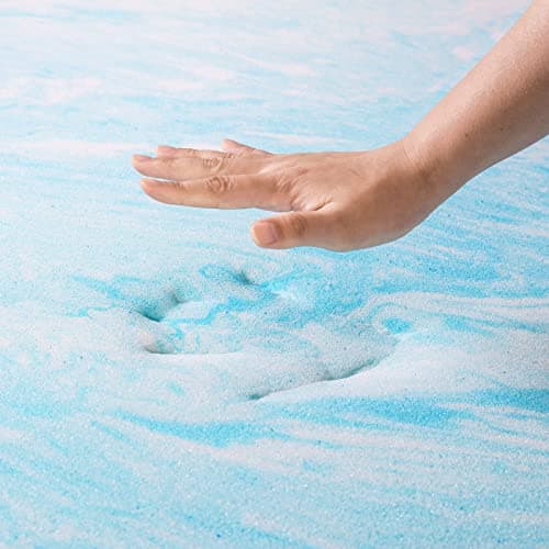 CertiPUR-US Certified 2 Inch Gel Memory Foam Mattress Topper Twin