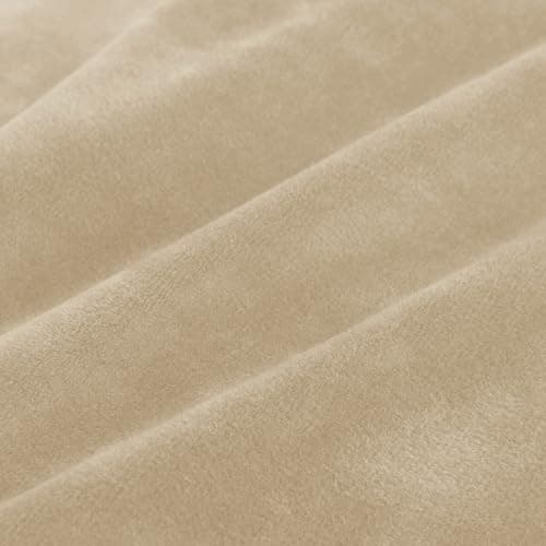 MAXIJIN Velvet Stretch Futon Mattress Cover, Full Size, Thick Soft Slipcover with Elastic Bottom (Navy Blue)