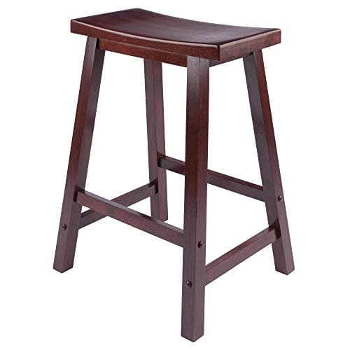 Winsome Satori Walnut Bar Stool, 29"