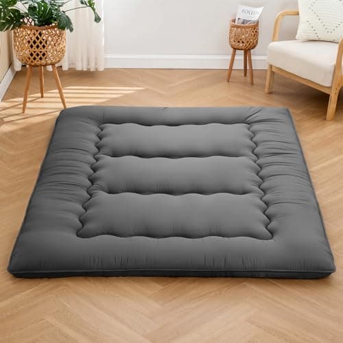 Army Green Queen Japanese Memory Foam Foldable Sleeping Mattress