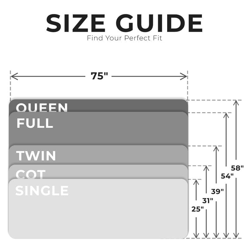 Cozzzi Lightweight Foldable Mattress for Adults & Kids - Compact & Portable Travel Mattress