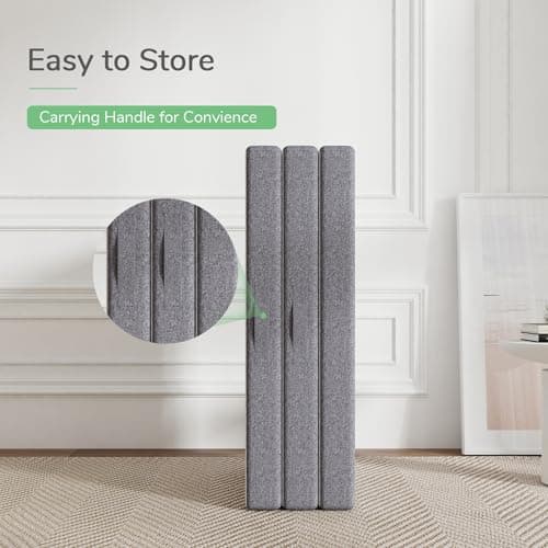Novilla Tri-Fold Full Mattress, 4 Inch Memory Foam