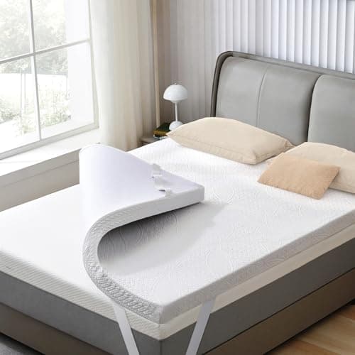 CertiPUR-US Certified SinWeek Twin Size Gel Memory Foam Mattress Topper