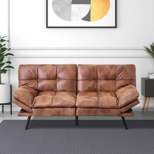 MUUEGM 68" Futon Sofa Bed for Small Spaces Livingroom Apartment Office<sep>MUUEGM 68" Adjustable Backrest Futon Couch for Small Spaces Livingroom Apartment Office<sep>MUUEGM 68" Foldable Design Futon Sofa Bed for Small Spaces Livingroom Apartment Off
