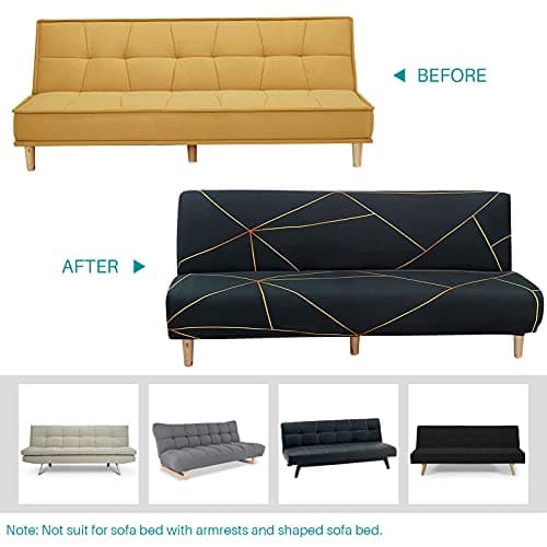Beacon Pet Stretch Armless Futon Sofa Slipcover