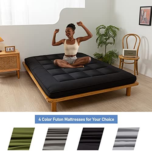 MAXYOYO Twin Mattress for Adults, Portable & Foldable Camping Bed Mattress