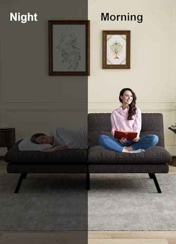 MUUEGM 68" Futon Sofa Bed for Small Spaces Livingroom Apartment Office<sep>MUUEGM 68" Adjustable Backrest Futon Couch for Small Spaces Livingroom Apartment Office<sep>MUUEGM 68" Foldable Design Futon Sofa Bed for Small Spaces Livingroom Apartment Off