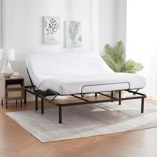 Nestl Basic Queen Motorized Bed Base, Wireless Remote, Easy Assembly